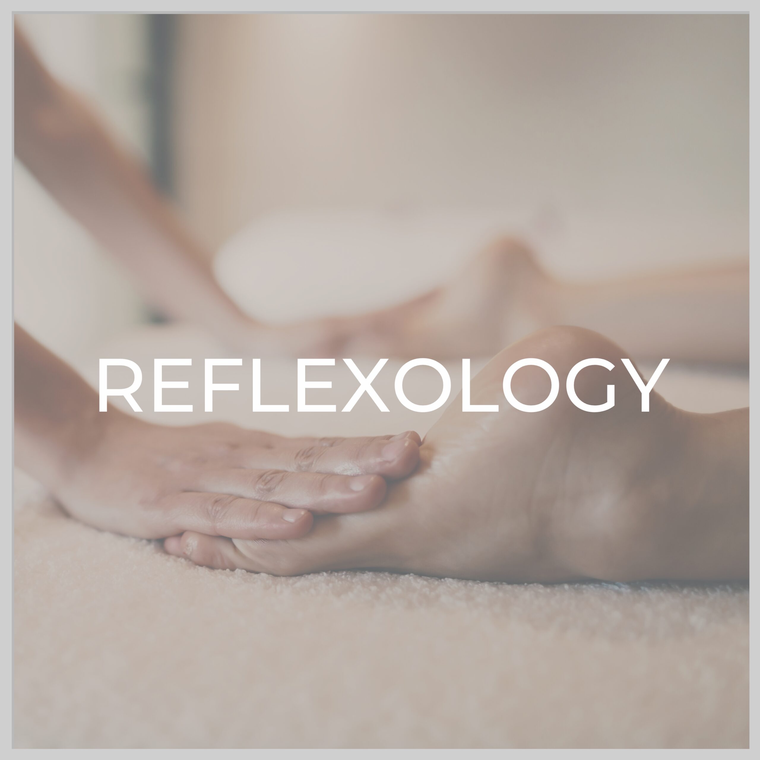 reflexology scaled Hands performing foot reflexology massage therapy.