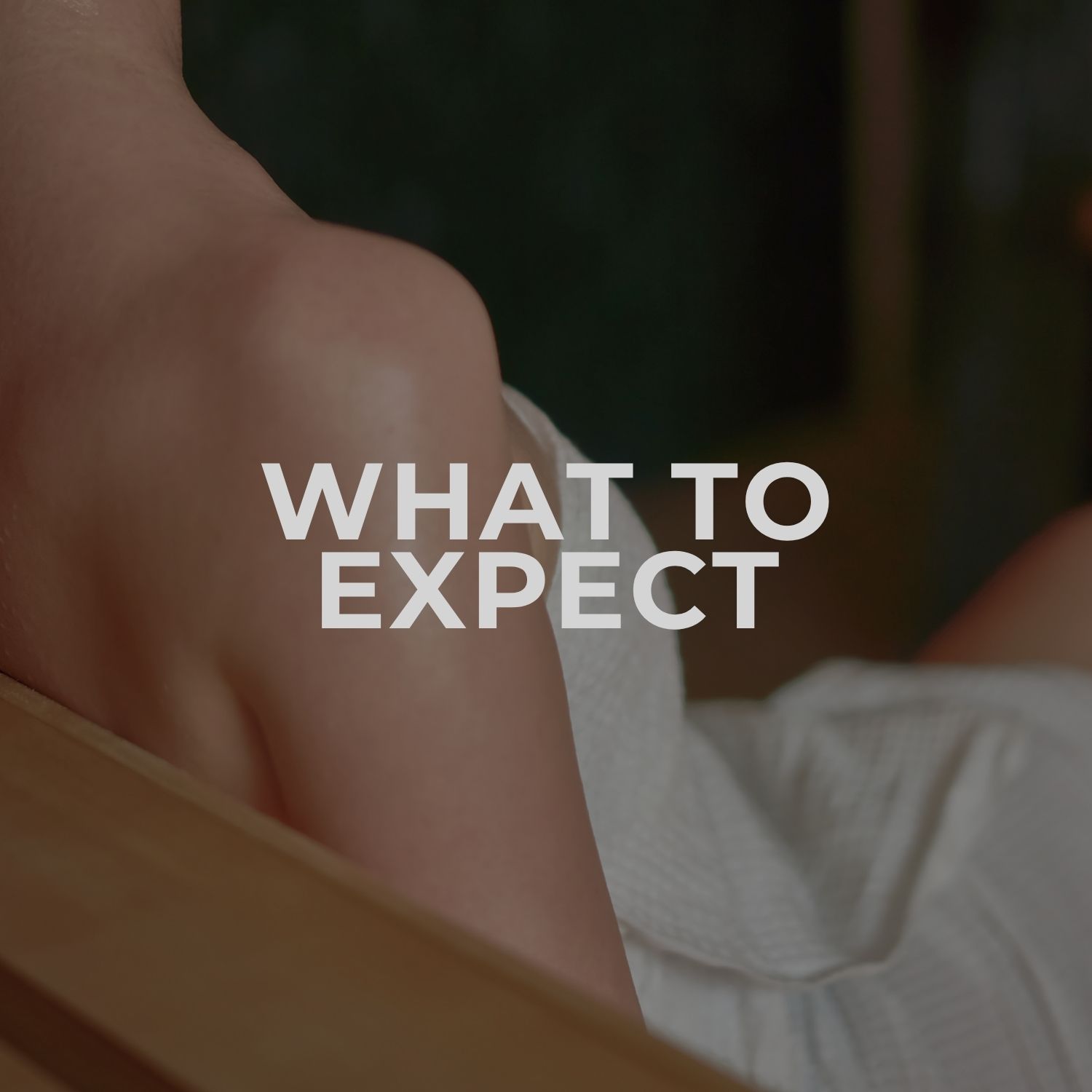 Relaxing spa atmosphere, close-up of woman in towel